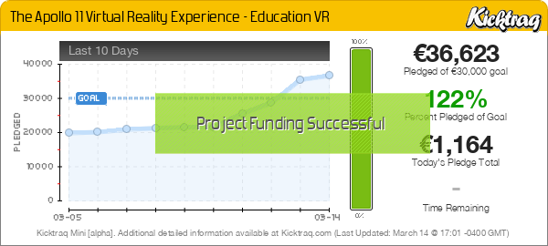 The Apollo 11 Virtual Reality Experience - Education VR -- Kicktraq Mini