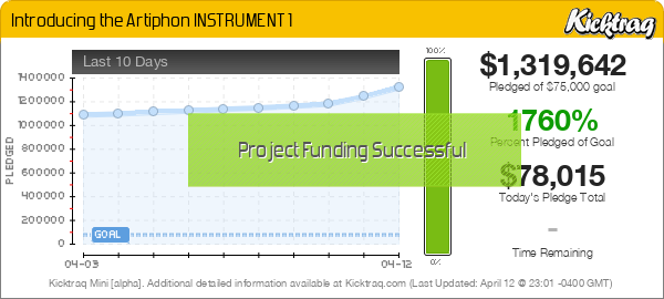 Introducing the Artiphon INSTRUMENT 1 -- Kicktraq Mini