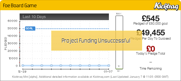 Foe Board Game - Kicktraq Mini