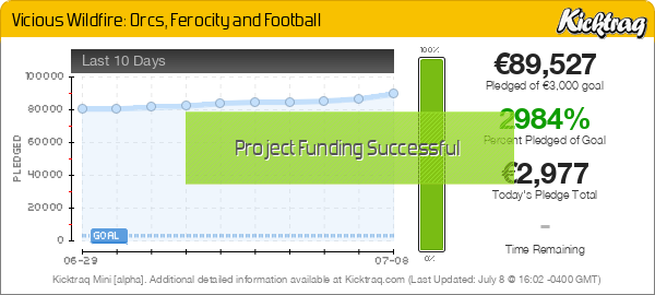 Vicious Wildfire: Orcs, Ferocity and Football - Kicktraq Mini