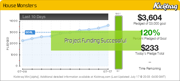 House Monsters - Kicktraq Mini