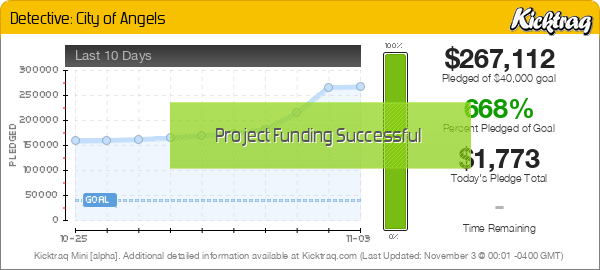 Detective: City of Angels - Kicktraq Mini