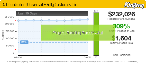 ALL Controller | Universal & Fully Customizable -- Kicktraq Mini