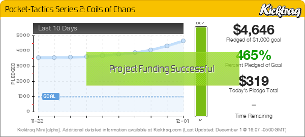 Pocket-Tactics Series 2: Coils of Chaos - Kicktraq Mini