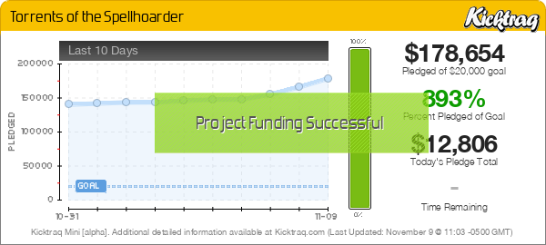 Torrents Of The Spellhoarder - Kicktraq Mini