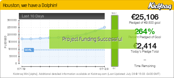 Houston, we have a Dolphin! - Kicktraq Mini