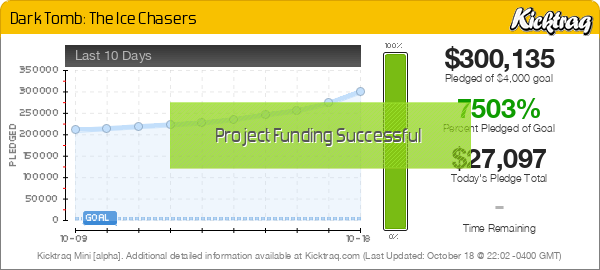 Dark Tomb: The Ice Chasers -- Kicktraq Mini