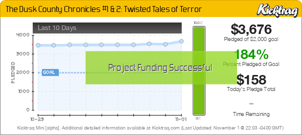 The Dusk County Chronicles #1 & 2: Twisted Tales of Terror -- Kicktraq Mini