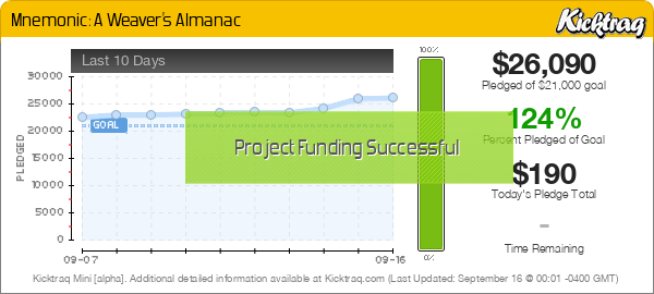 Mnemonic: A Weaver’s Almanac - Kicktraq Mini