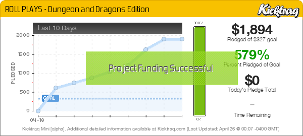 ROLL PLAYS - Dungeon and Dragons Edition -- Kicktraq Mini