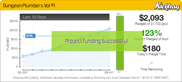 Dungeon Plumbers Vol #1 - Kicktraq Mini